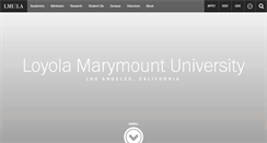 Desktop Screenshot of lmu.edu