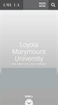 Mobile Screenshot of lmu.edu